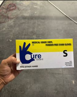 Medical Vinyl Glove, S Size, 1000 Per Case