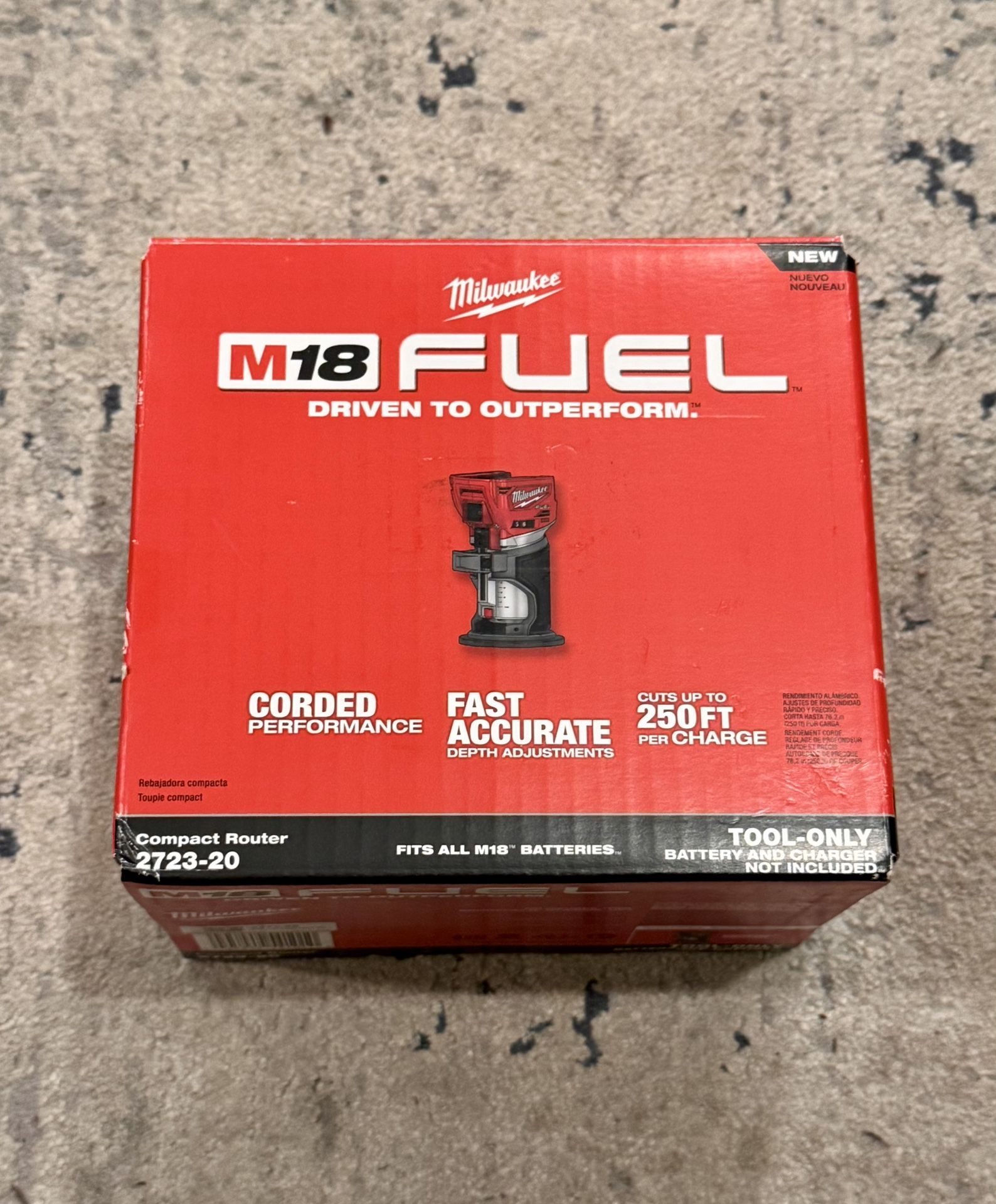 Milwaukee M18 Cordless Router 2723-20 ***BRAND NEW***