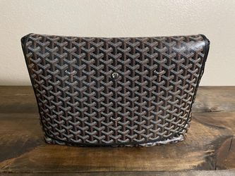Authentic Goyard Goyardine Capetien Black Messenger Crossbody Bag - Gently Used