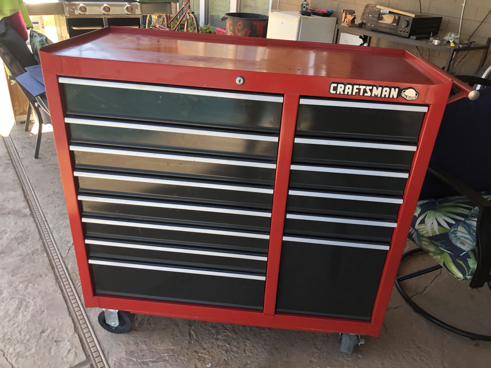 Craftsman 14 drawer tool chest