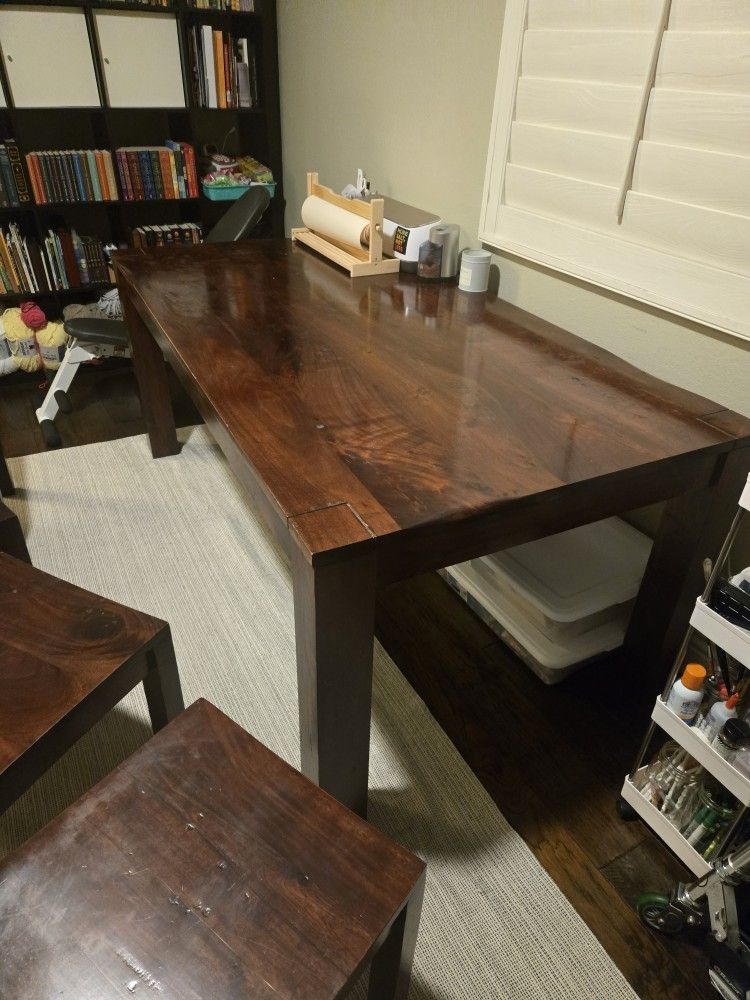 Dining Table (Solid Wood)