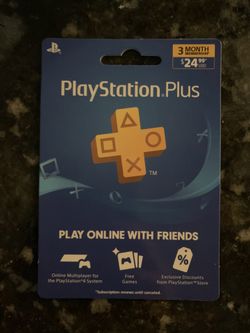 PlayStation Plus G Card 