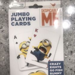 Playing Cards Jumbo - Minions 
