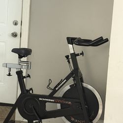Schwinn Spinner stationary fitness bicycle. 