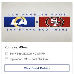 Rams Vs 49rs 