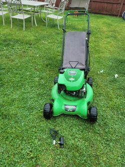 Lawnboy Gas Self-propelled Lawn Mower (Electric Start) has fresh battery and charger