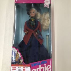 MATTEL - ENGLISH BARBIE - DRESSED FOR HORSEBACK RIDING - 1991 -SEALED