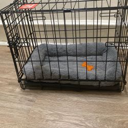 Puppy Cage & Cushion Pad