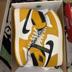 Jordan 1 High Yellow Ochre 