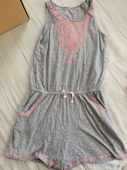 Girls Cat and jack romper short