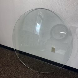 47” Glass Top Round