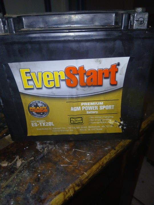 Motorcycle Battery No Issues