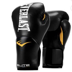 Everlast ProStyle Elite v2 Training Boxing Gloves, Black