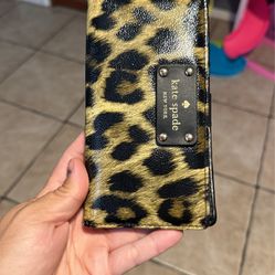 Kate Spade Leopard Wallet