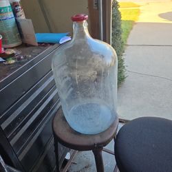 Antique 5 Gallon Glass Jug