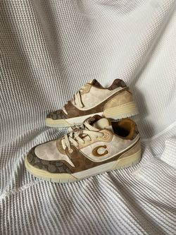 Men’s Coach Sneakers Size US 10.5 Brown
