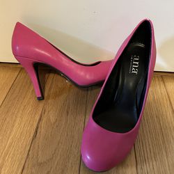 Pink 3.5” Heel Shoes-Brand New, Tags On-size 6 1/2