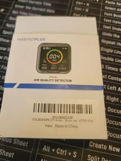 InkBird Plus PTH-9A Indoor CO2 Quality Multifunctional Detector