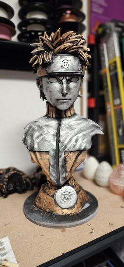 3D Printed Naruto Bust