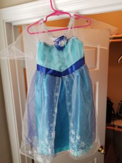 Elsa dress 4-6x