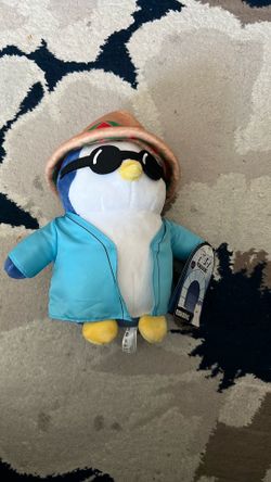 Pudgy Penguins Sombrero Sal Plush Buddies (Series 2) with Blue Jacket & Hat
