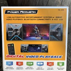 Power Acoustic Single Din 