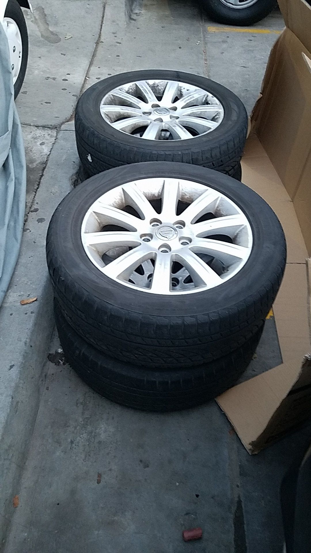 Rims an tires 225 55R17 for Sale in Chula Vista, CA OfferUp
