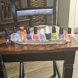 Nail Polish Bundle Sally Hansen Miracle Gels INSTA-DRI Sinful Colors Salon Perfect Essie Ever Glaze LA COLORS Fresh Paint 