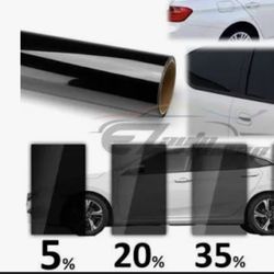 3 big rolls of tint film 
