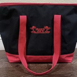 Trader Joes Large Insulated Tote Bag 