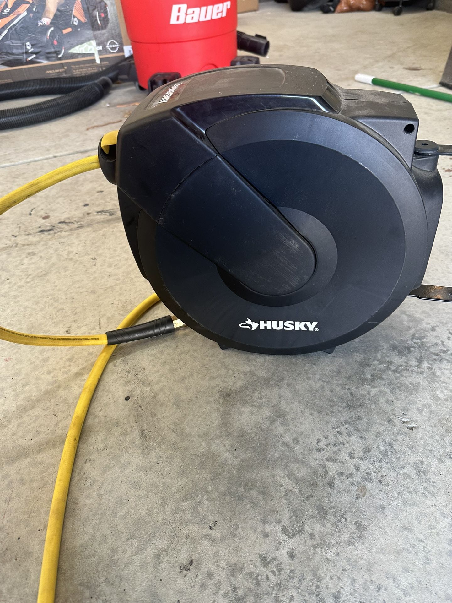 Husky Retractable Air Hose Reel - $45