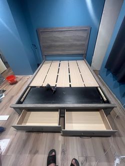 Queen bed frame