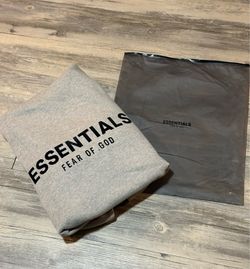 essentials dark gray oatmeal size xs