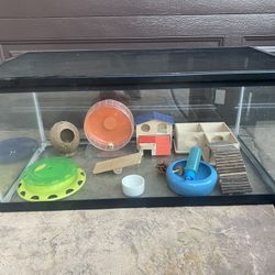 Hamster Terrarium / Cage / House