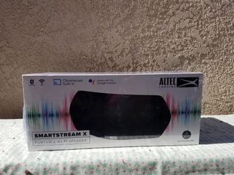 New Altec Lansing Smartstream X Portable Wi-Fi Speaker