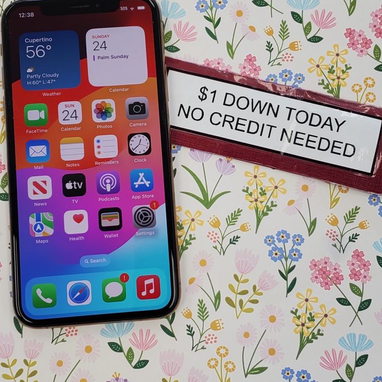 Apple Iphone XS Max Pay $1 DOWN AVAILABLE - NO CREDIT NEEDED