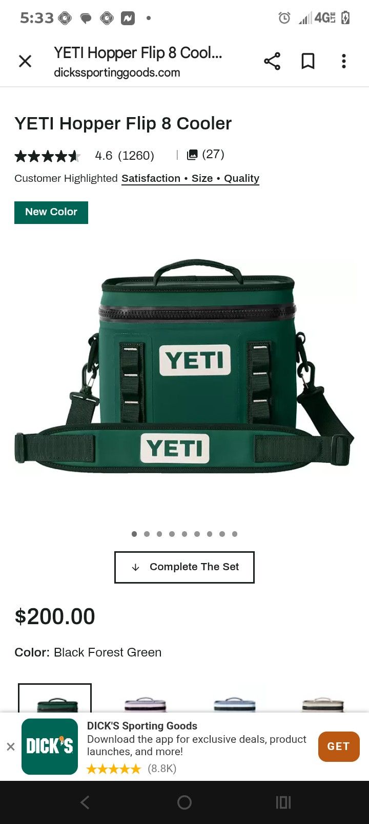 YETI HOPPER Flip 8