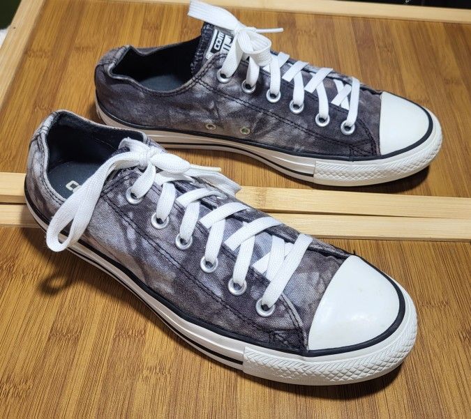 Converse All Stars Camo Gray Mens Size 8