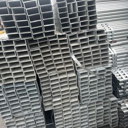 2"×4” galvanized tubing 20' long 11ga