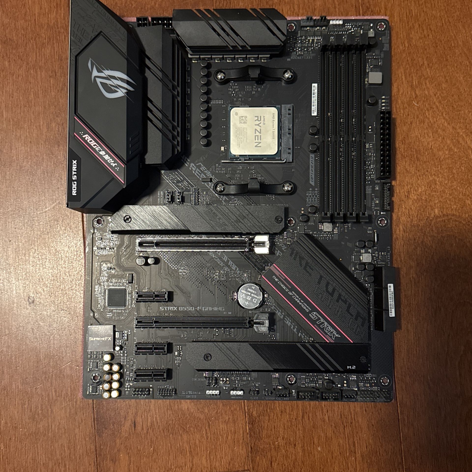 AMD CPU w/ ASUS Motherboard Combo