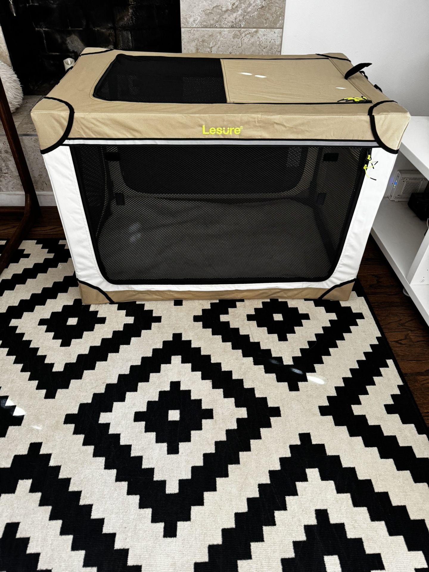 Travel Dog Crate, Size Large - 36”