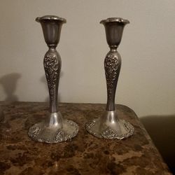 Silver Plated Candleamras
