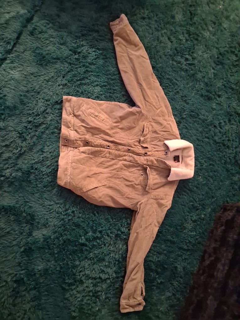 Quiksilver Sherpa Lined Corduroy Jacket
