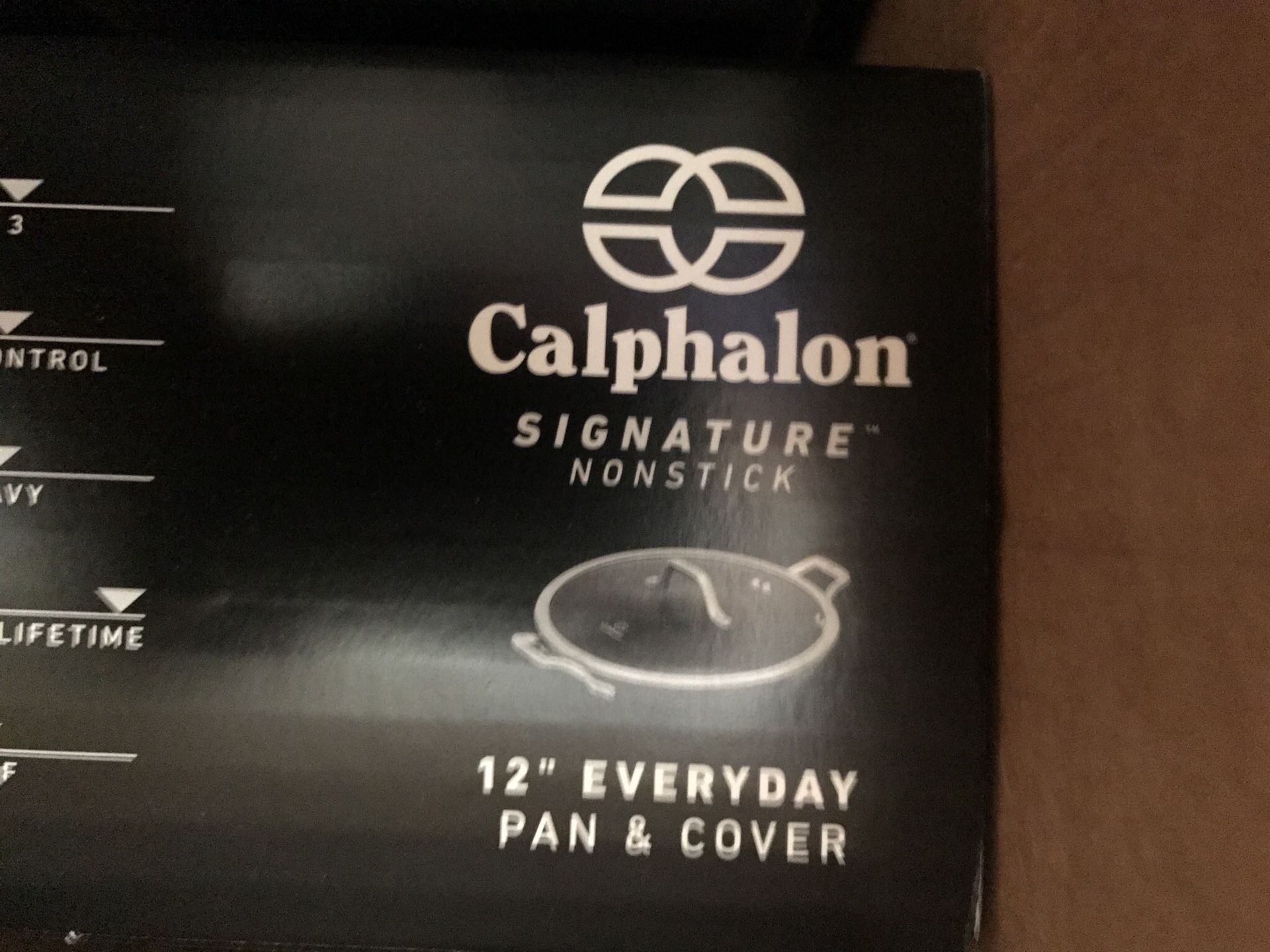 Calphalon Signature Nonstick 12-inch Everyday Pan with Cover