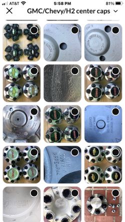 GMC, Chevrolet Center Caps , Hubcups , Hub Caps , Wheels Covers