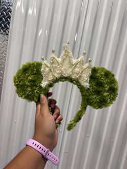 Fluffy handmade Tiana ears