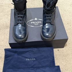 PRADA BOOTS SIZE 8 MENS 