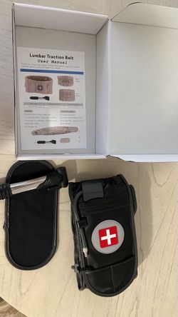 Spinal air traction belt