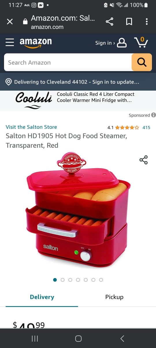 Hot Dog Steamer Bun Warmer