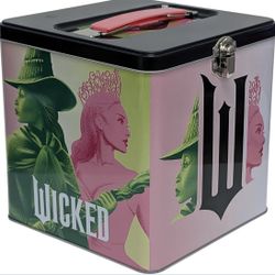 The Tin Box Company Wicked the Movie XL Storage Tin with Handle, Wicked